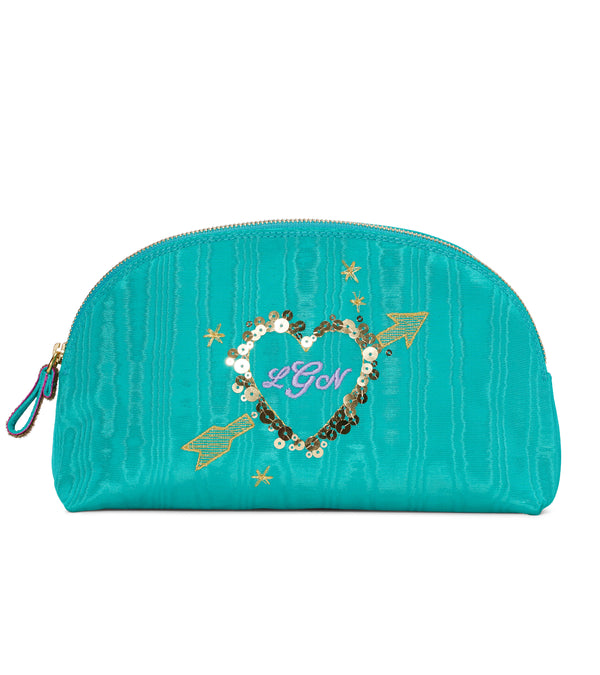 Le Lion Moiré Le Pouch Coral