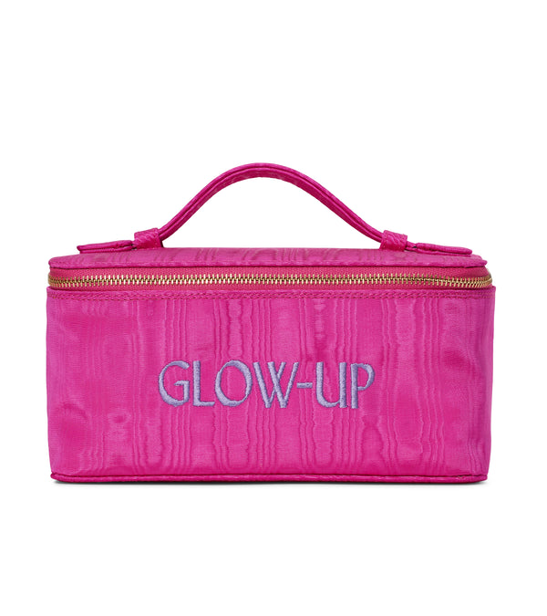 le lion Moiré Le Vanity Case Azure Navy