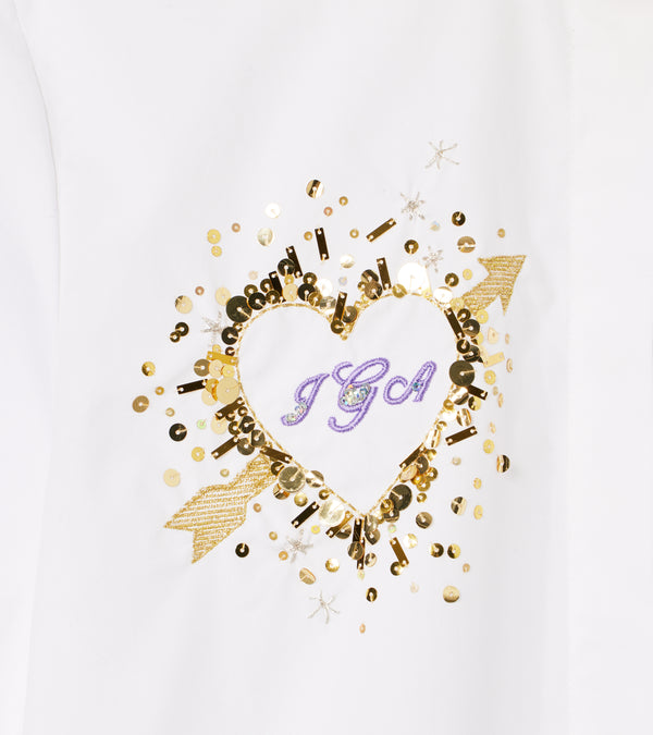 Le Lion Monica Balloon Sleeve Shirt White