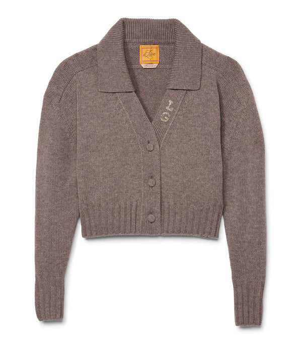 Le Lion Nealy Cardigan Azure Navy