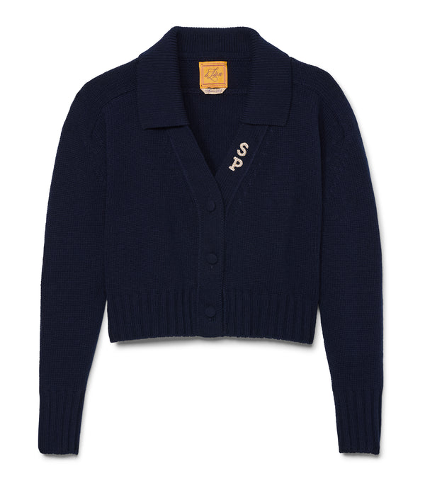 le lion Nealy Cardigan Azure Navy