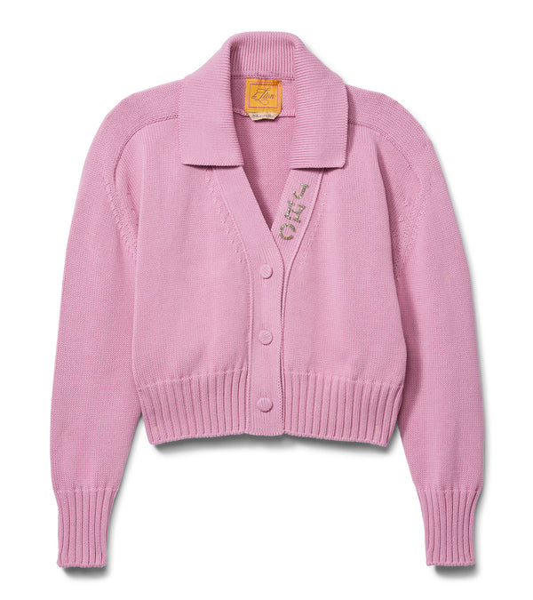 Le Lion Nealy Cardigan Garden Rose