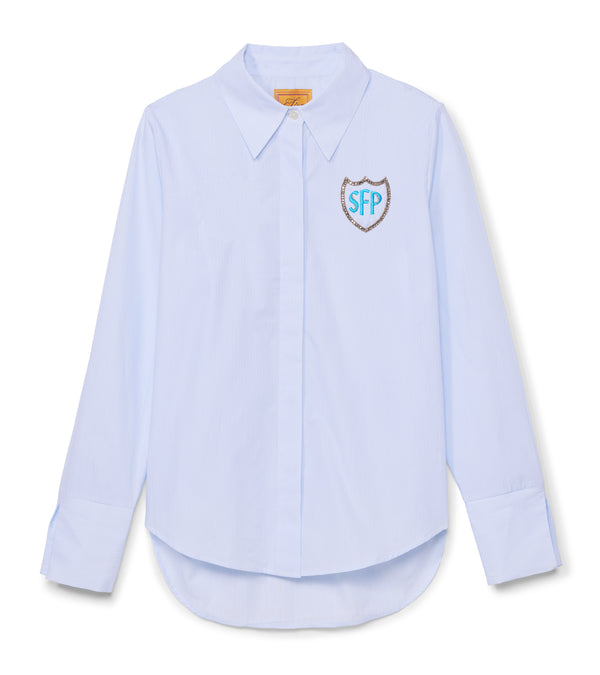 le lion Roseann Shirt Dandy White Stripe