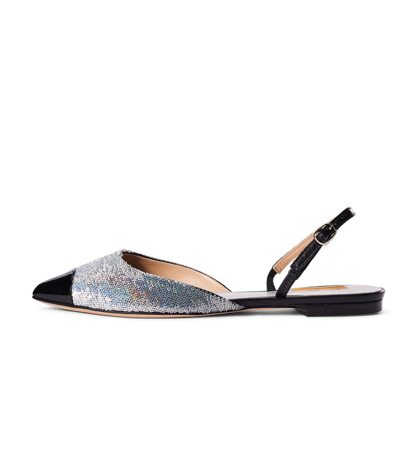Le Lion The Gladys Slingback Gold + Pink