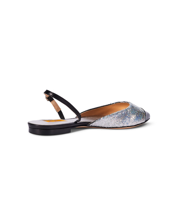 Le Lion The Gladys Slingback Gold + Pink