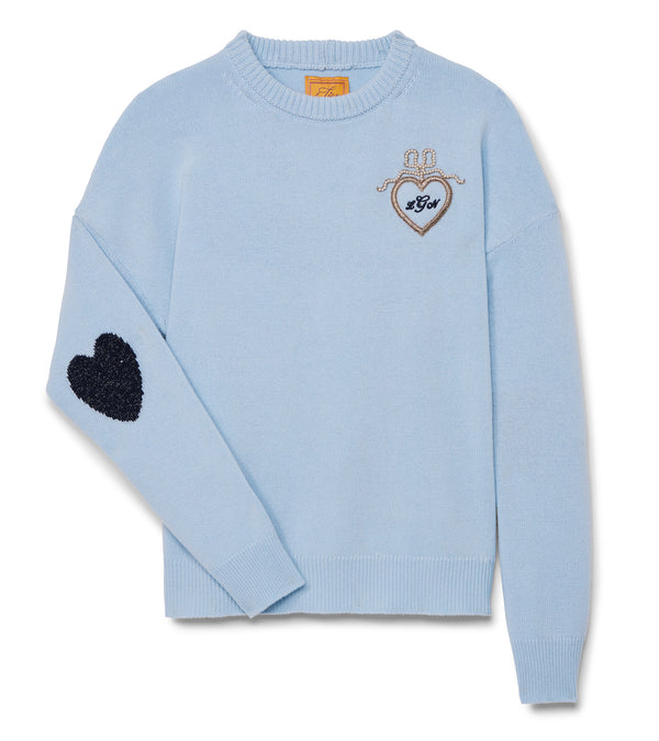 le lion The Lover Crewneck Lavanda