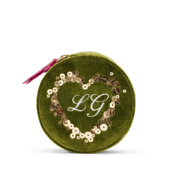 le lion Velvet Trinket Case Blush