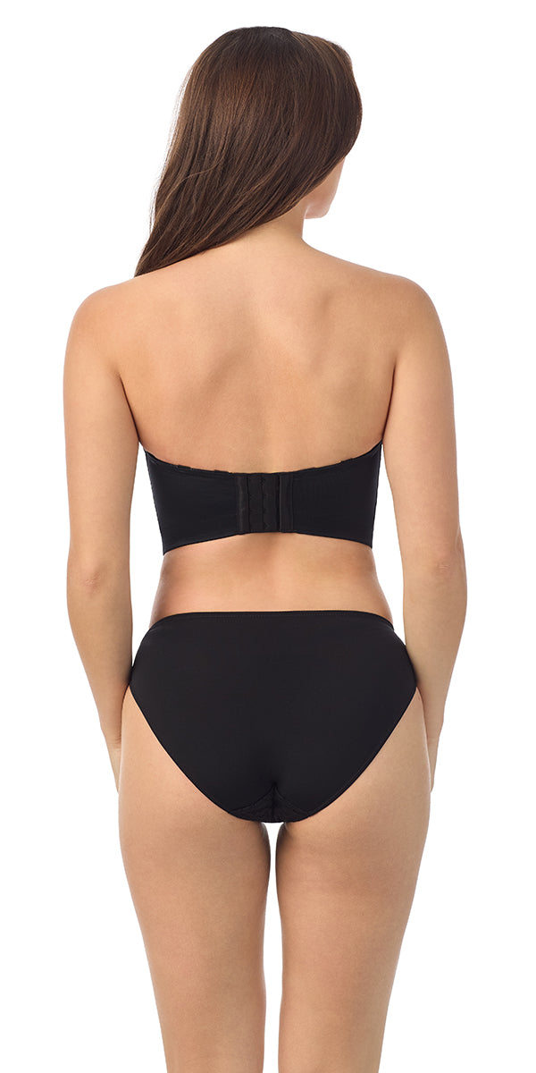 Le Mystere Lace Allure Bustier - Black