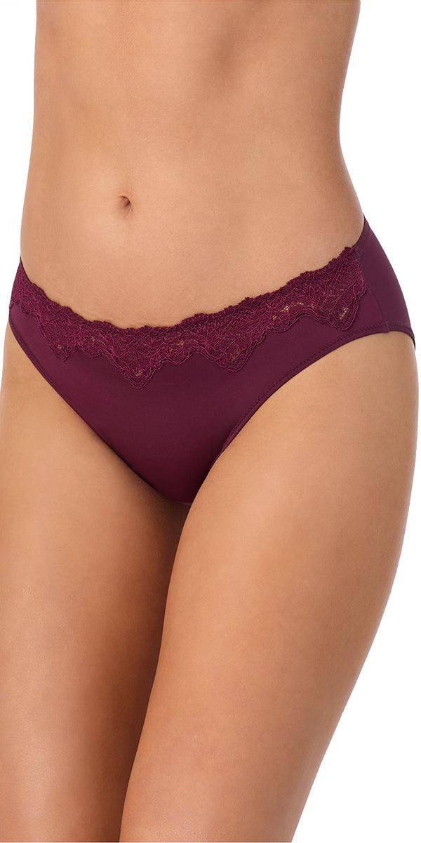 le mystere Lace Allure Micro Bikini - Blackberry