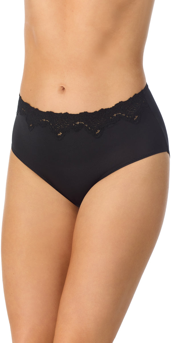 le mystere Lace Allure Micro Brief - Black