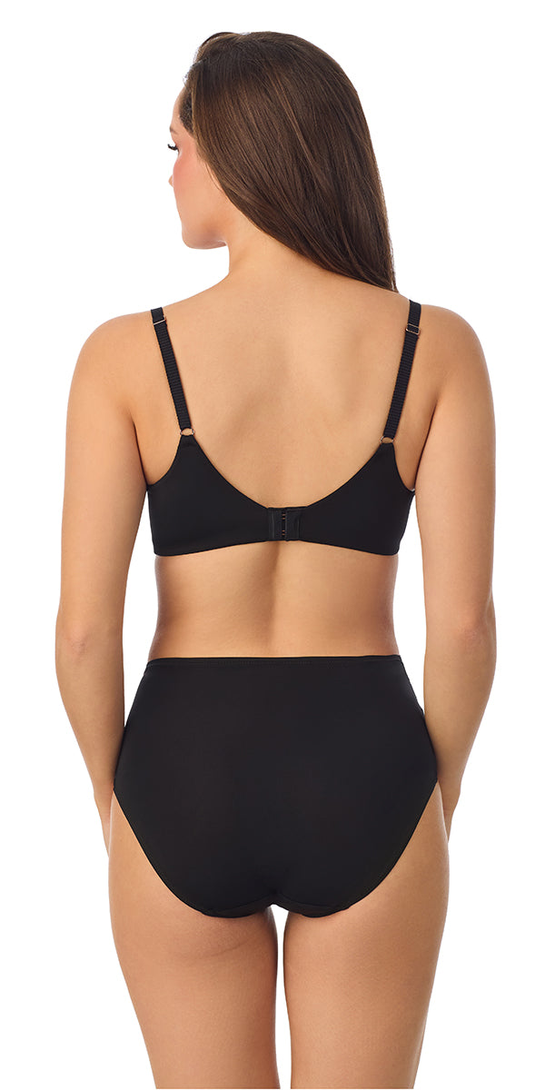 Le Mystere Lace Allure Moulded Unlined - Black