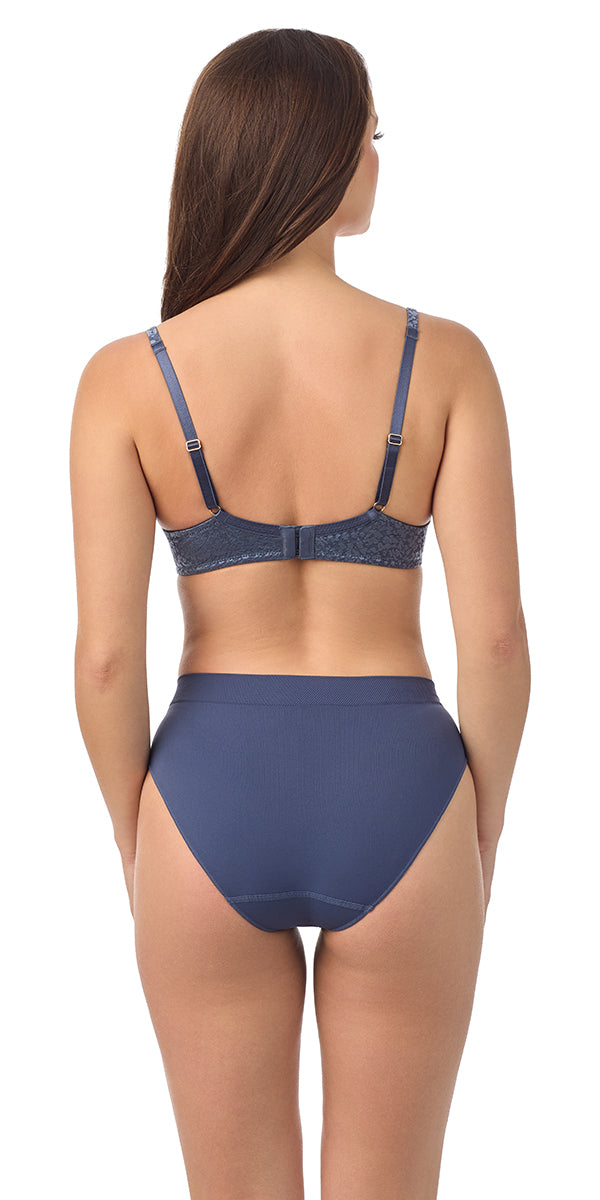 Le Mystere Safari T Shirt Bra - Azure