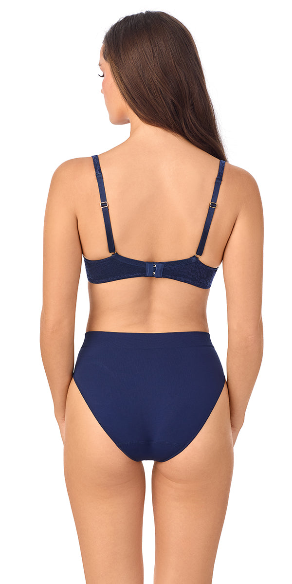Le Mystere Safari T Shirt Bra - True Navy