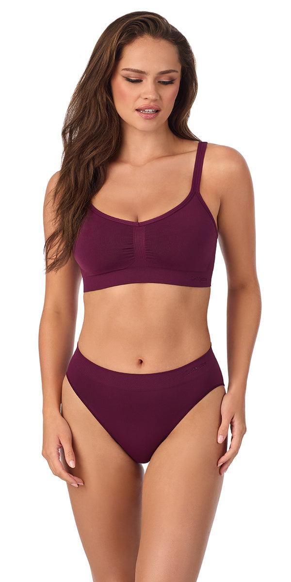 Le Mystere Seamless Comfort Bralette - Blackberry