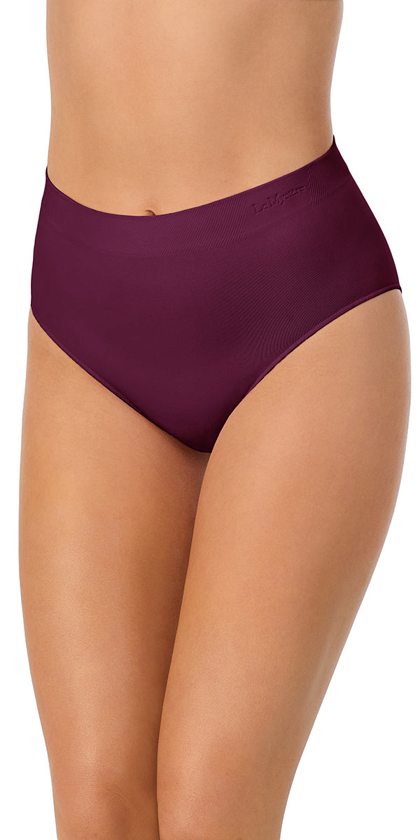 le mystere Seamless Comfort Brief - Blackberry