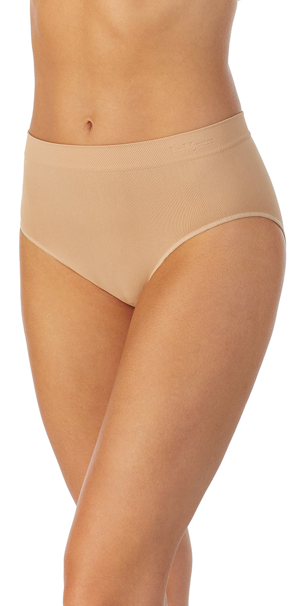 le mystere Seamless Comfort Brief - Natural