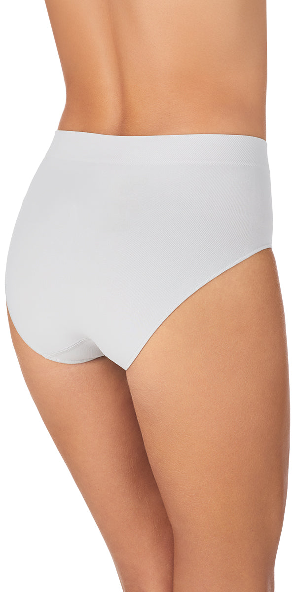 Le Mystere Seamless Comfort Brief - Silver
