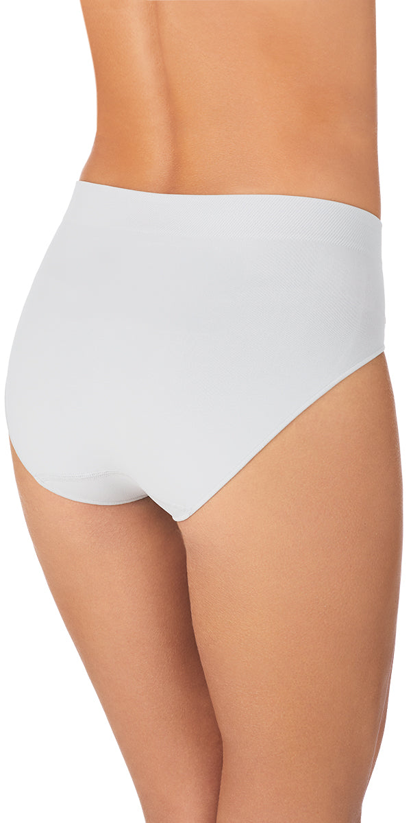 Le Mystere Seamless Comfort Hi Cut - Silver
