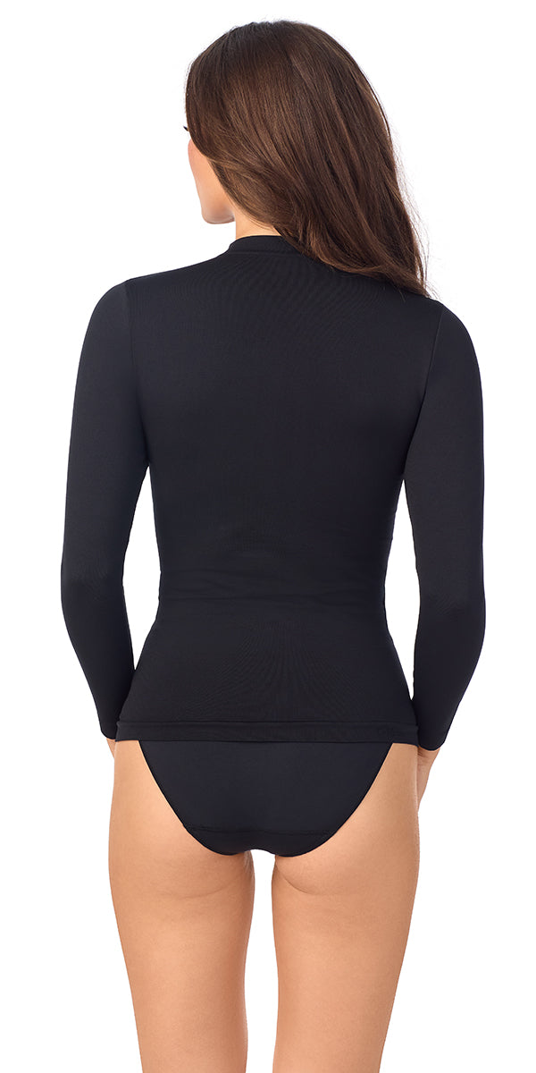 Le Mystere Seamless Comfort Long Sleeve - Black