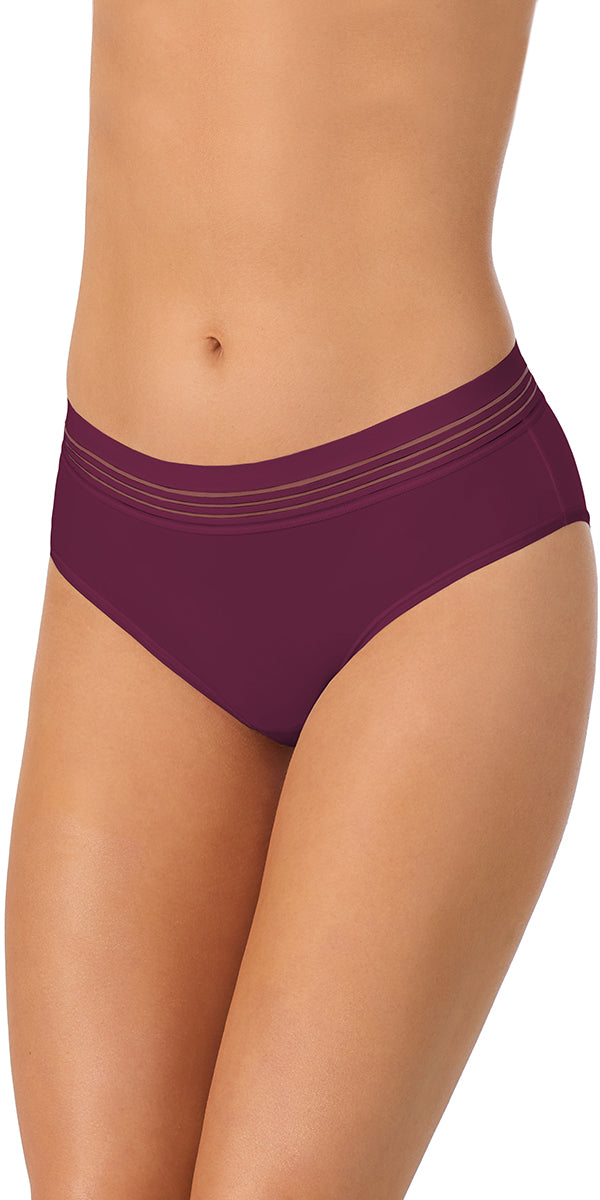 le mystere Second Skin Hipster - Blackberry