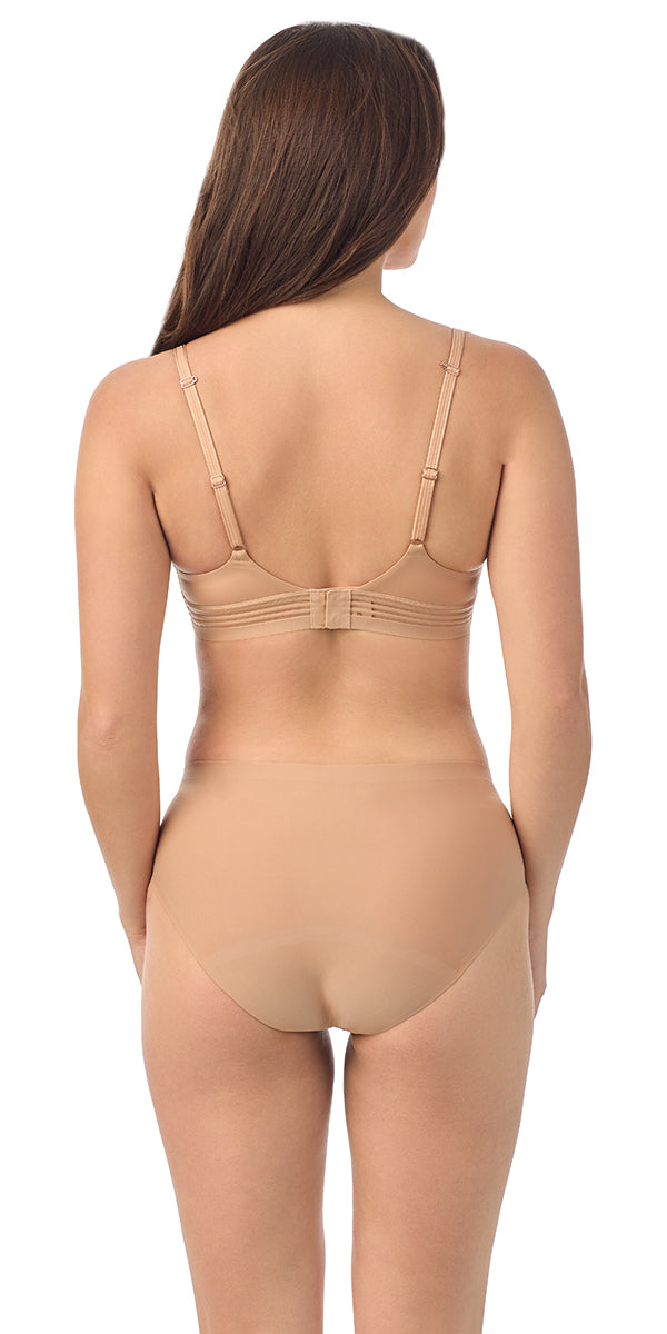 Le Mystere Second Skin Wireless Bra - Natural
