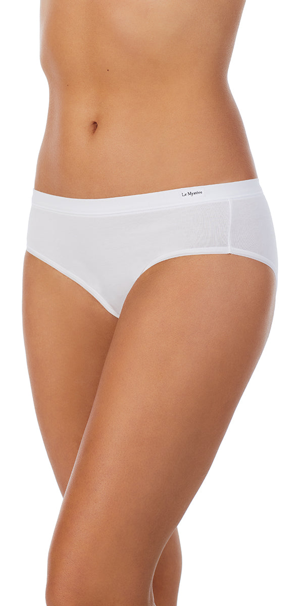 le mystere Signature Cotton Hipster - Coconut
