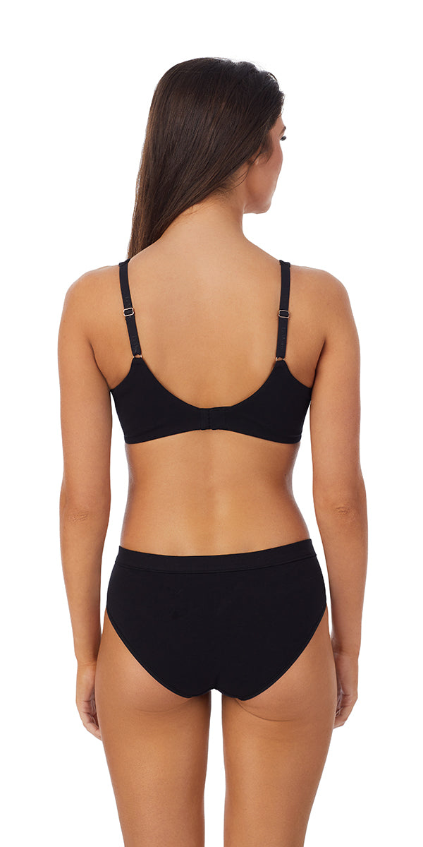 Le Mystere Signature Cotton Unlined - Black