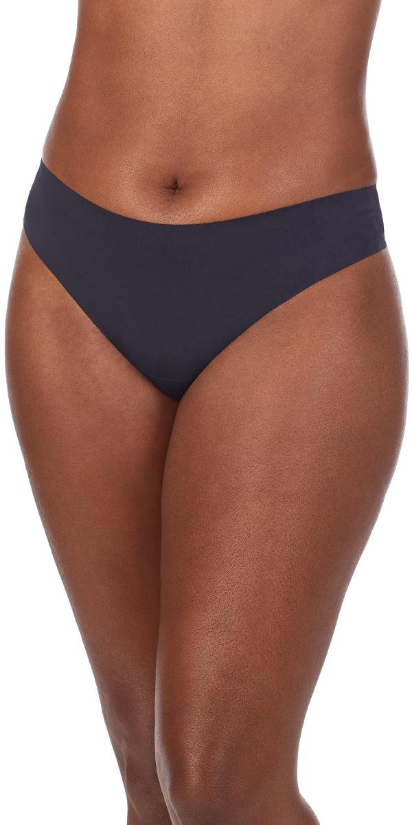 le mystere Smooth Shape Leak Resistant Thong - Black