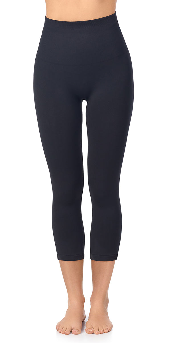 Le Mystere Seamless Comfort Smoothing 3/4 Legging - Black