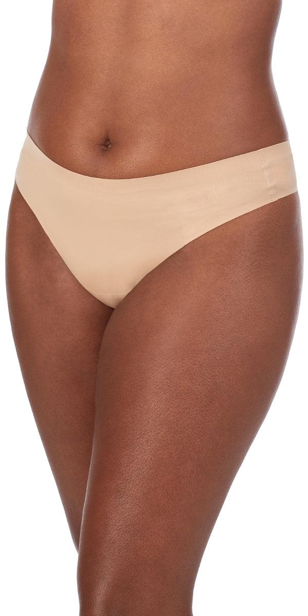 le mystere Smooth Shape Leak Resistant Thong - Natural