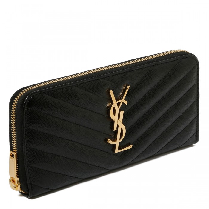 Le Noir Cortina Cassandre Matelassé Zip Around Wallet