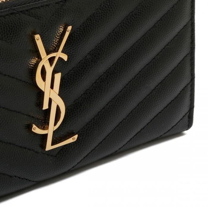 Le Noir Cortina Cassandre Matelassé Zip Around Wallet