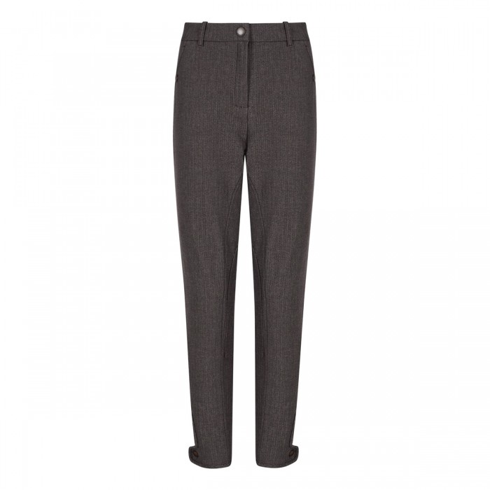 le noir cortina Herringbone stretch cotton jodhpurs