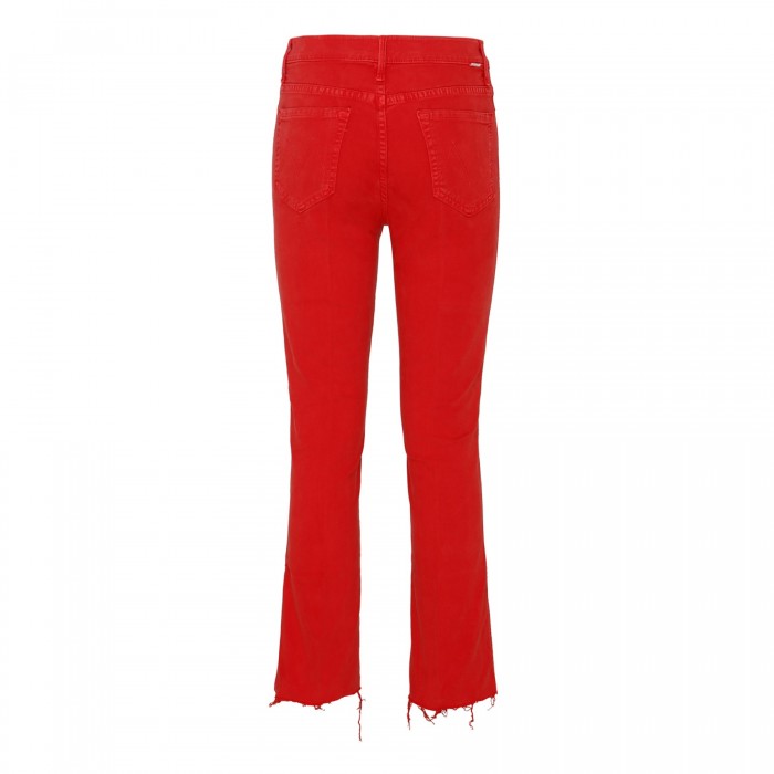 Le Noir Cortina High Waisted Rascal Ankle Fray Jeans