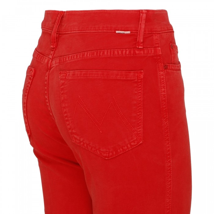 Le Noir Cortina High Waisted Rascal Ankle Fray Jeans