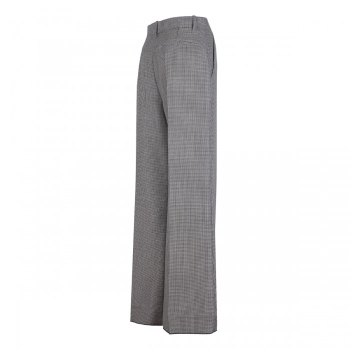 Le Noir Cortina Houndstooth Virgin Wool Blend Pants