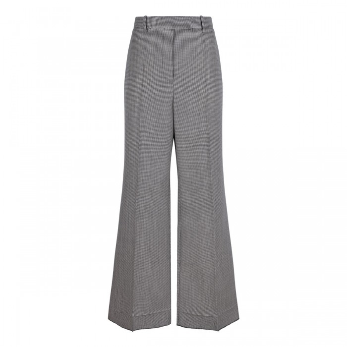 le noir cortina Houndstooth virgin wool blend pants