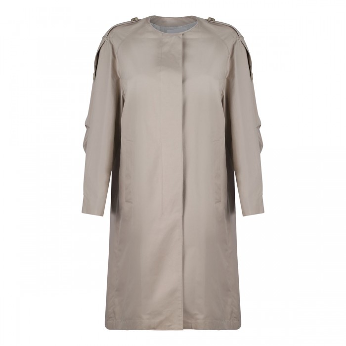 le noir cortina Jasmine water-repellent trench coat