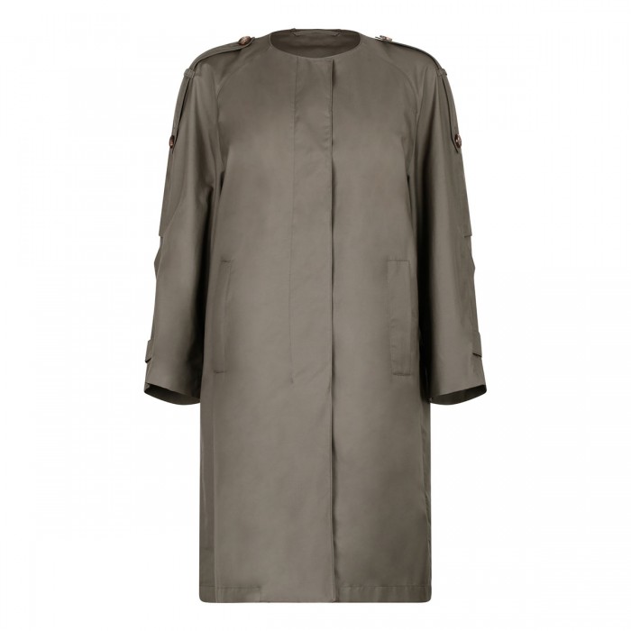 le noir cortina Jasmine water-repellent trench coat