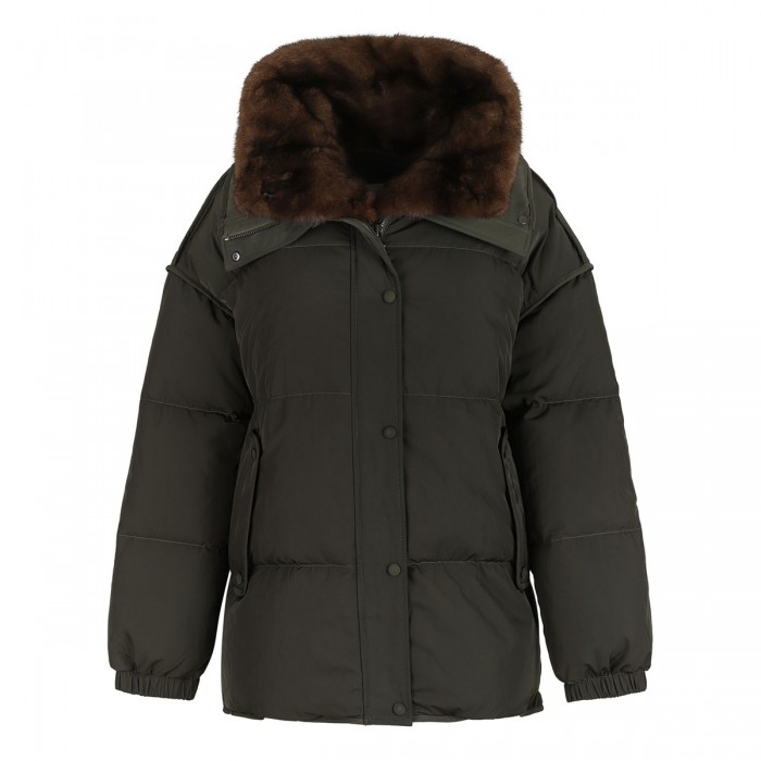 le noir cortina A Line puffer jacket
