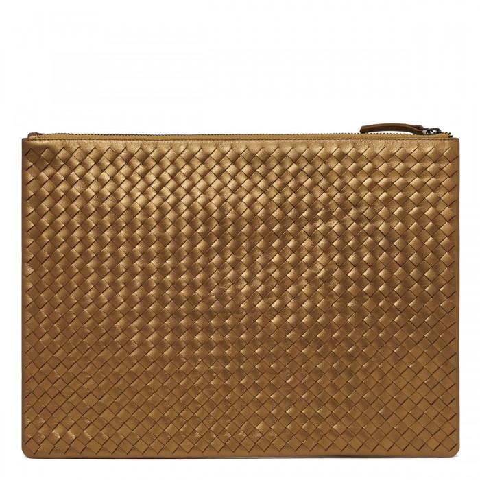 Le Noir Cortina A4 Leather Pochette