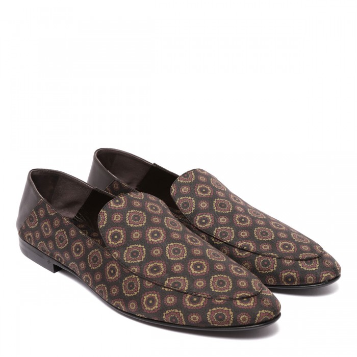 Le Noir Cortina Alain Jacquard Slippers