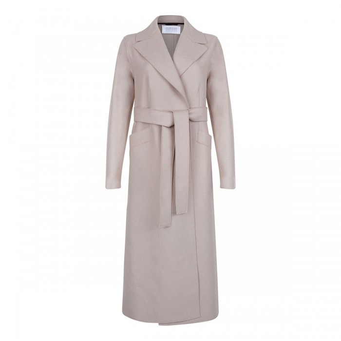 le noir cortina Almond hue wool long coat