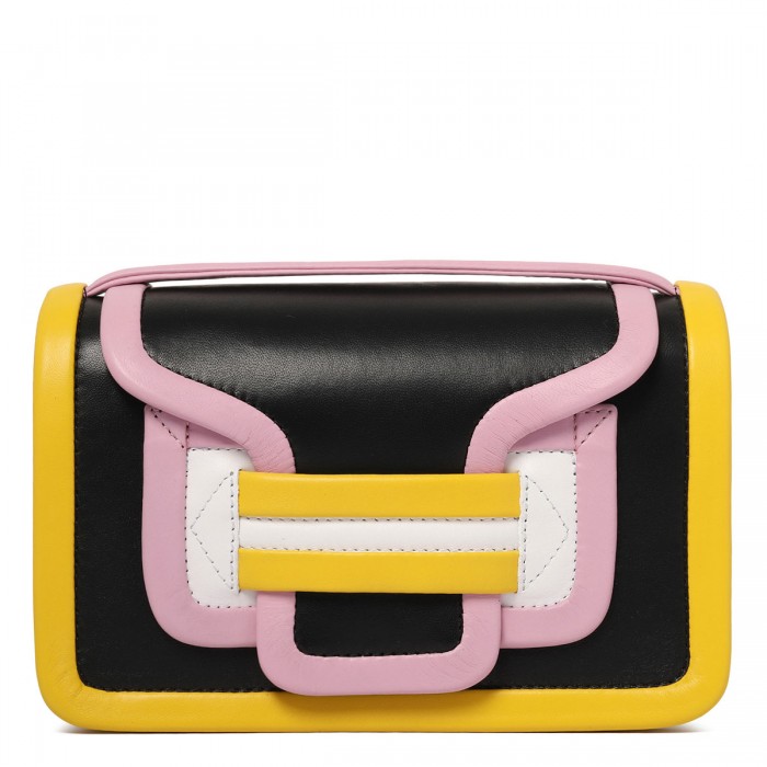 le noir cortina Alpha black and multicolor handbag