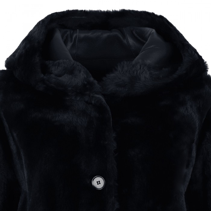 Le Noir Cortina Ambra Reversible Long Jacket