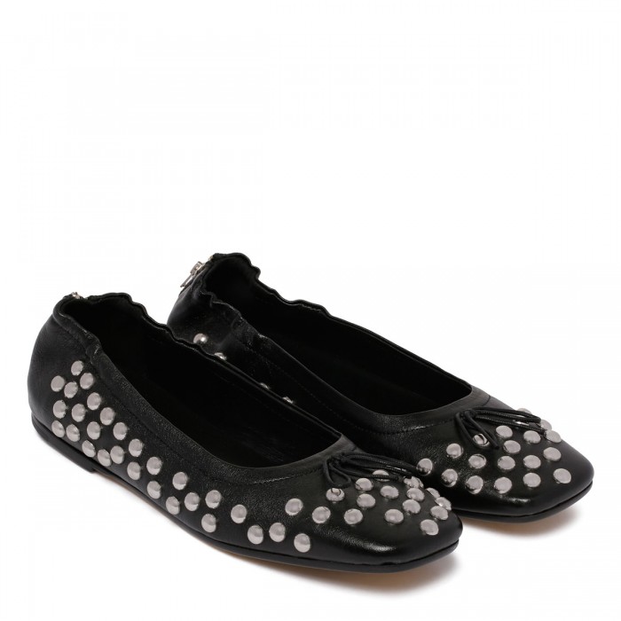 Le Noir Cortina Amy Black Ballerinas