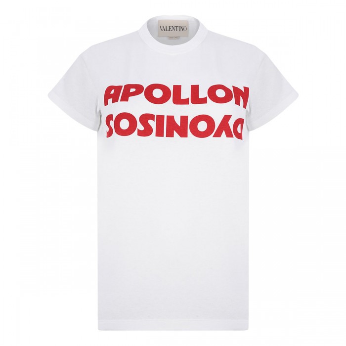 le noir cortina Apollon Dyonisos print T-shirt