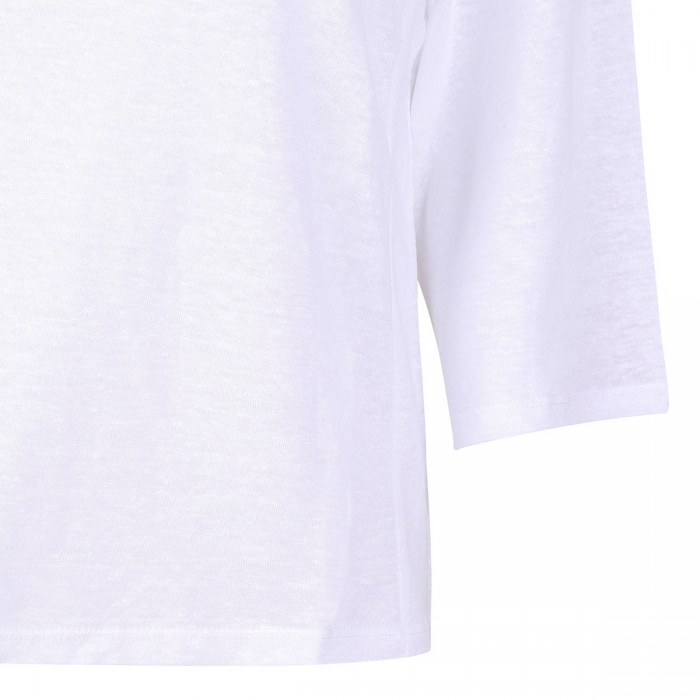 Le Noir Cortina April White Linen Top