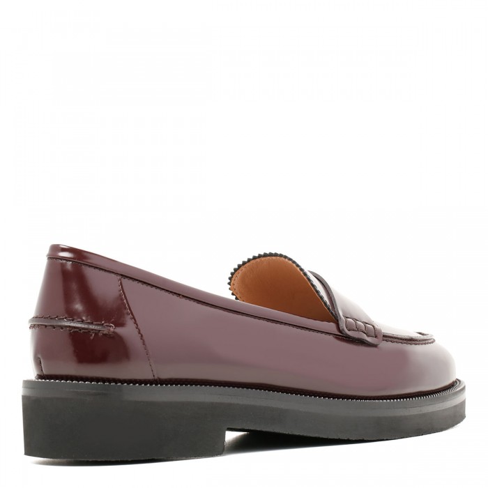 Le Noir Cortina Aqua Aubergine Hue Loafers