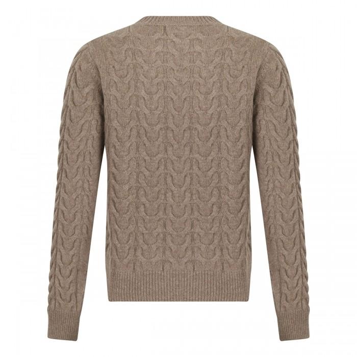 Le Noir Cortina Aramis Cable Knit Sweater